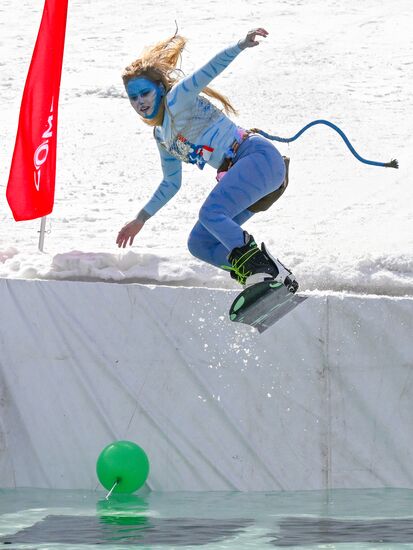 Russia Ski Season Ending Event