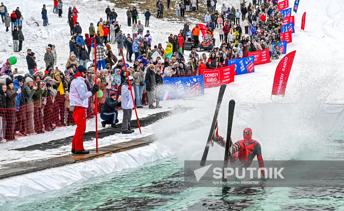 Russia Ski Season Ending Event