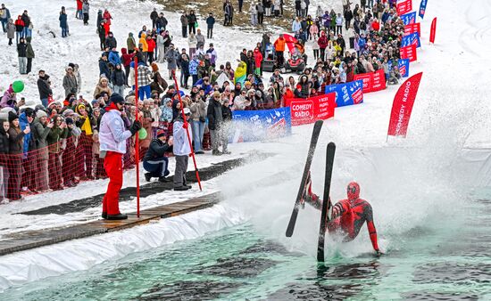 Russia Ski Season Ending Event