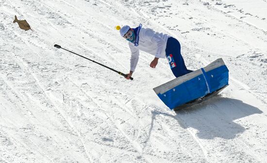 Russia Ski Season Ending Event
