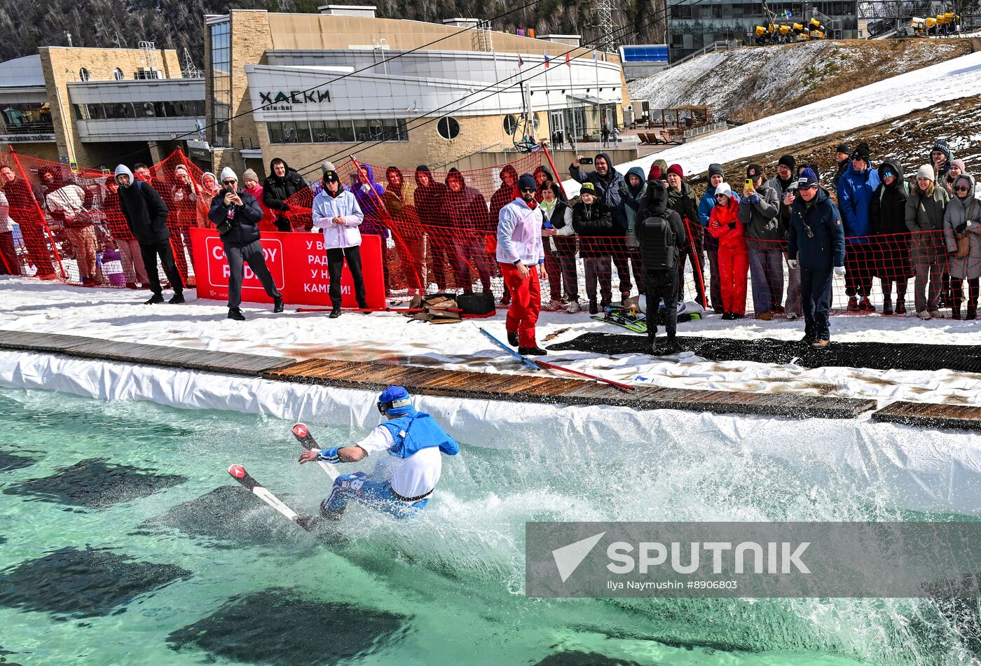 Russia Ski Season Ending Event