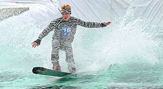Russia Ski Season Ending Event