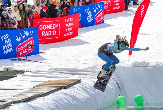 Russia Ski Season Ending Event