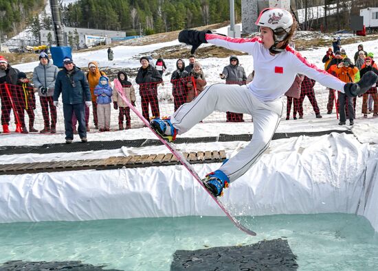 Russia Ski Season Ending Event