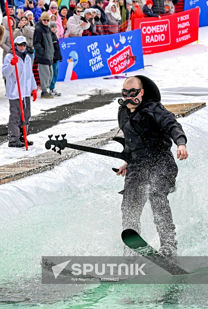 Russia Ski Season Ending Event