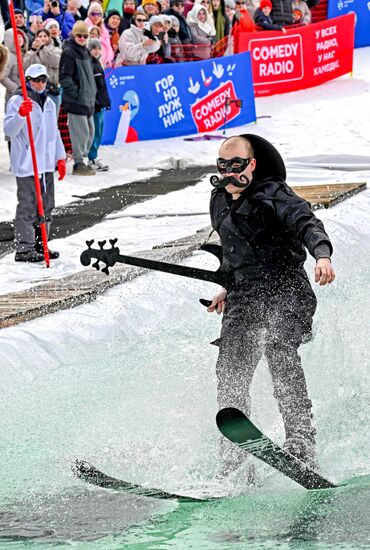 Russia Ski Season Ending Event