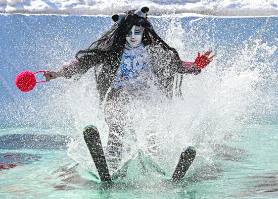 Russia Ski Season Ending Event