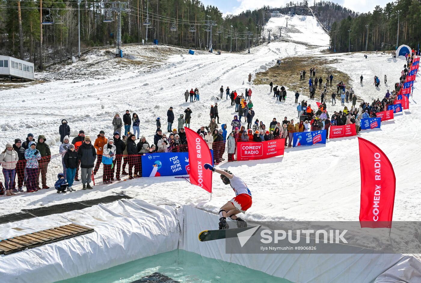 Russia Ski Season Ending Event