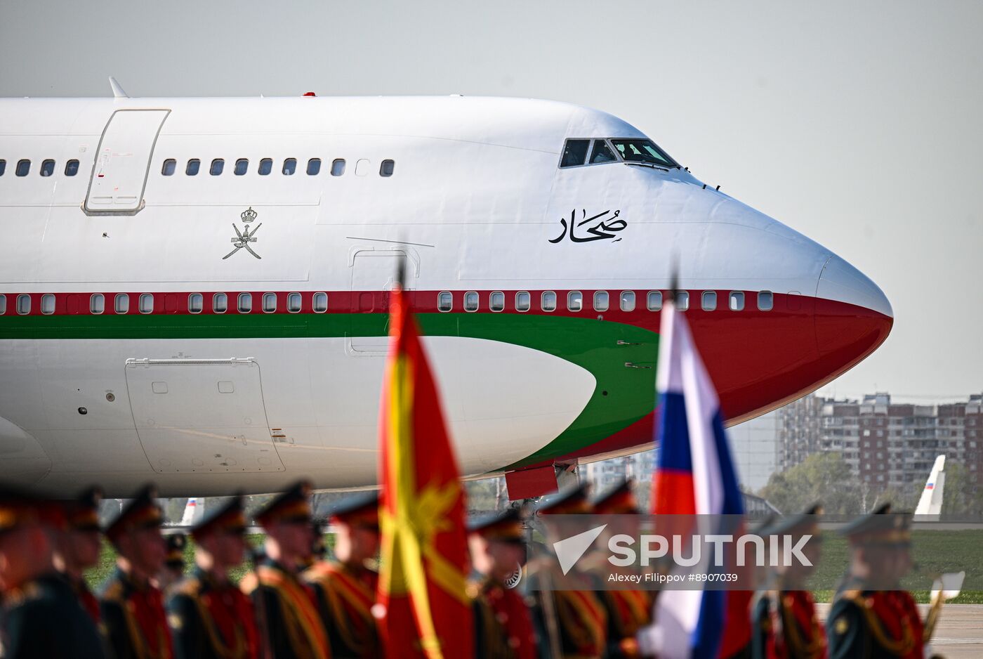 Russia Oman Arrival
