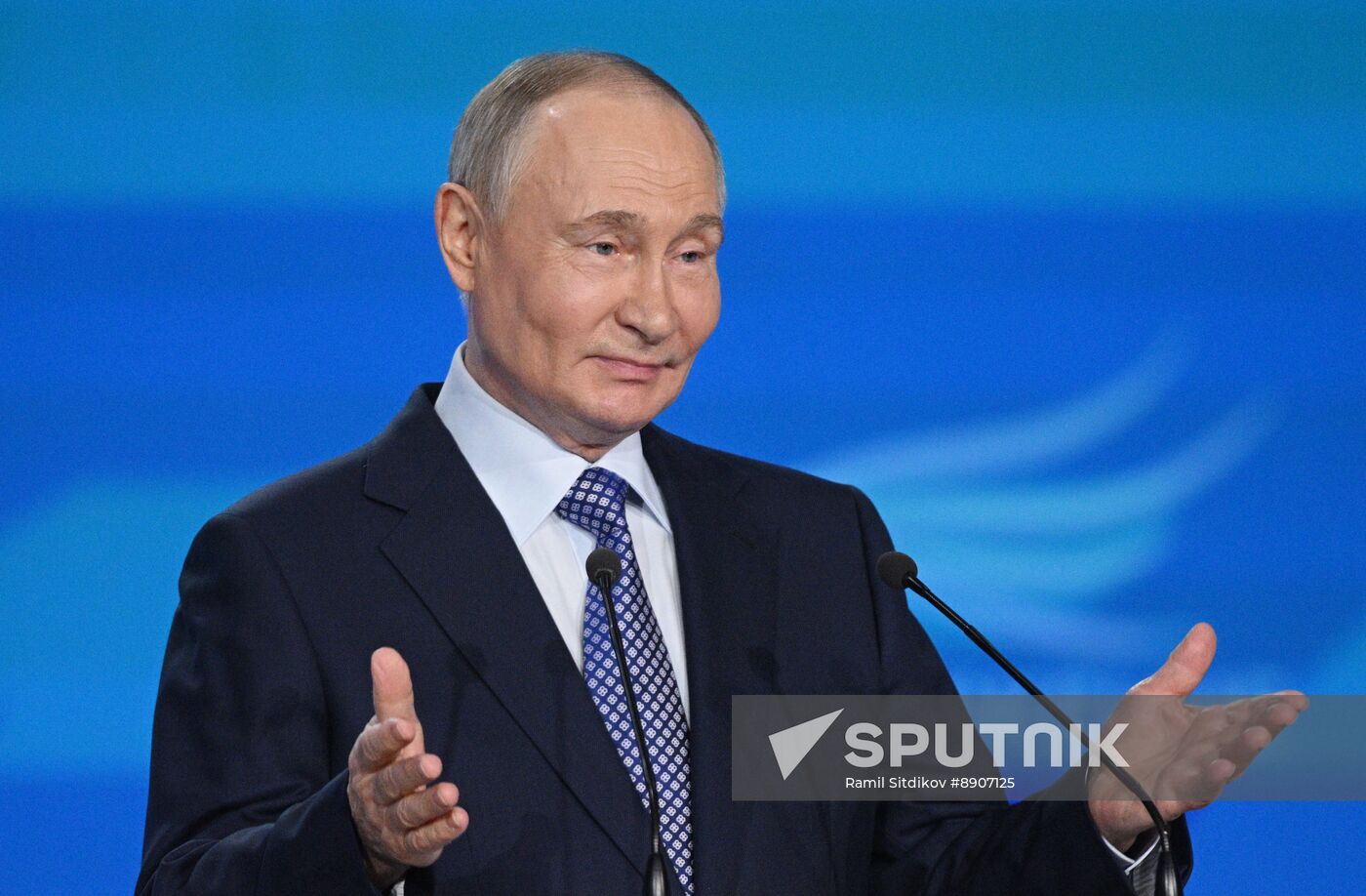 Russia Putin Municipal Service Awards