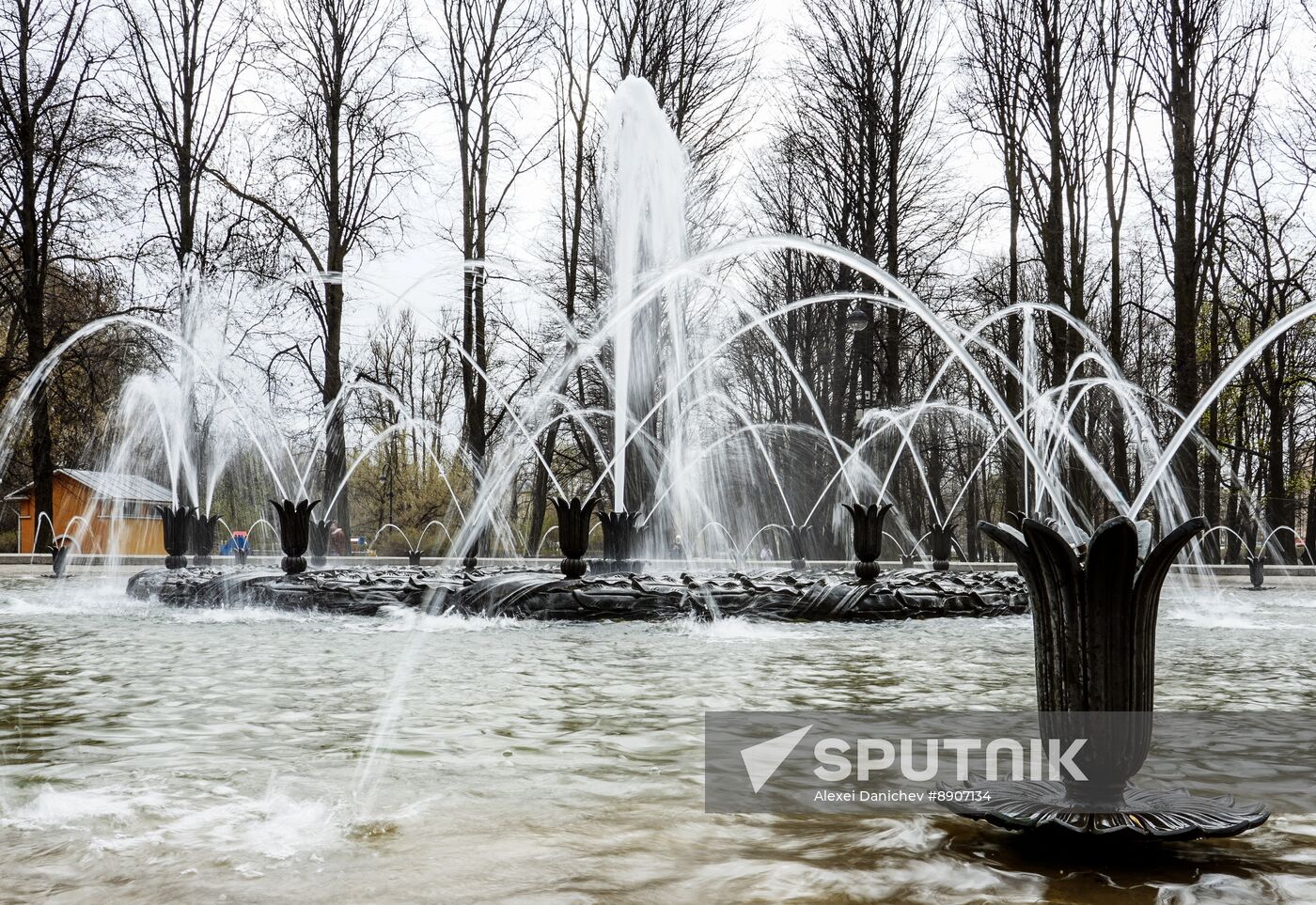 Russia Fountain Season