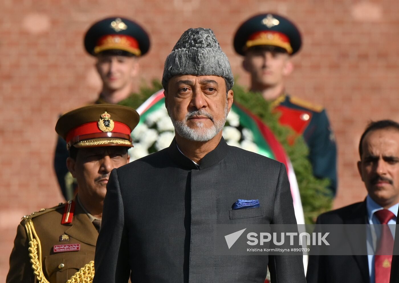 Russia Oman Wreath Laying