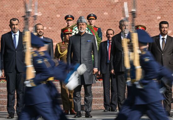Russia Oman Wreath Laying
