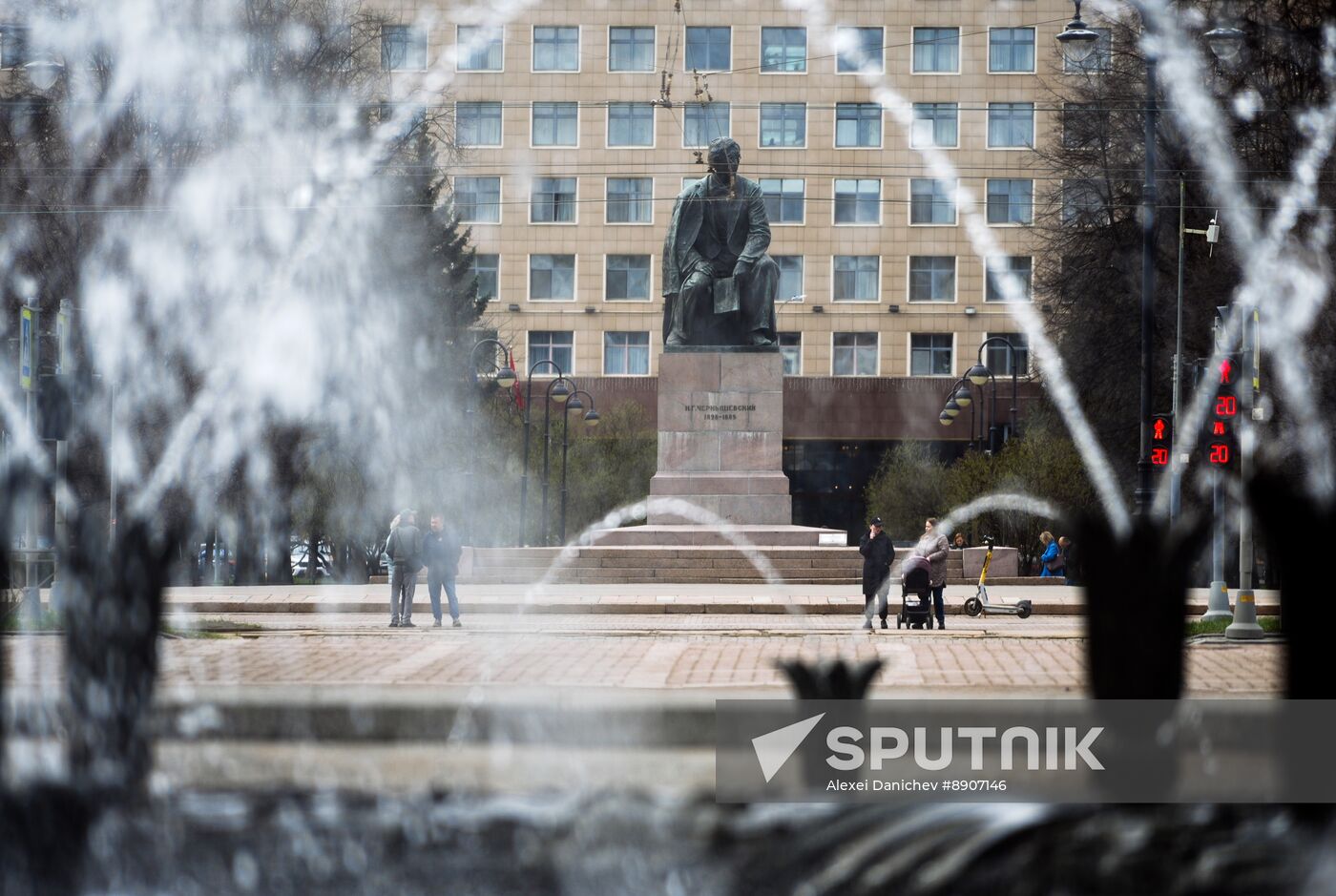 Russia Fountain Season