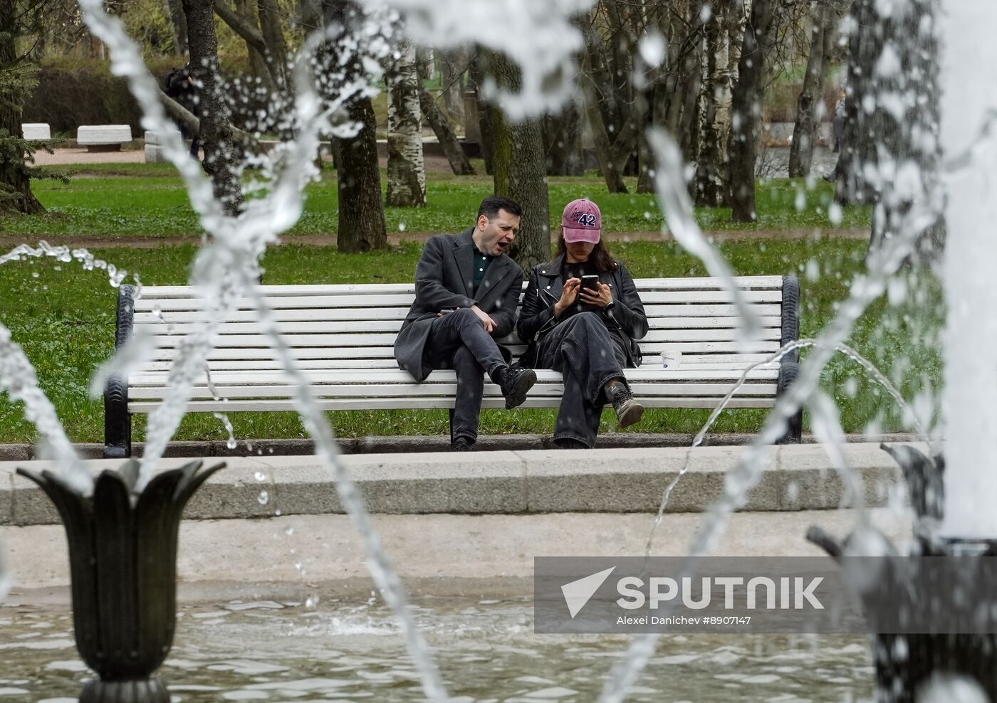 Russia Fountain Season