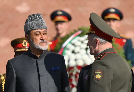 Russia Oman Wreath Laying