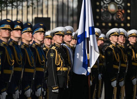Russia Oman Wreath Laying