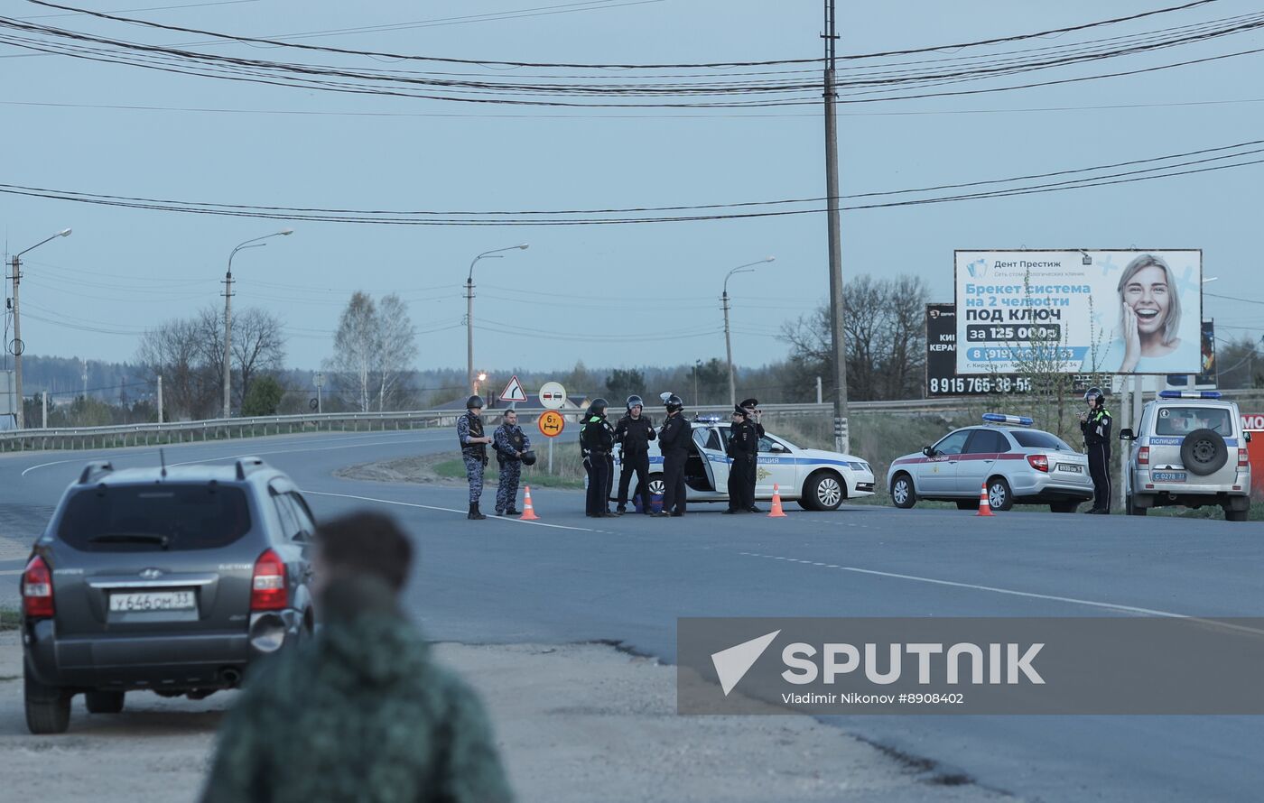 Russia Military Depot Explosion