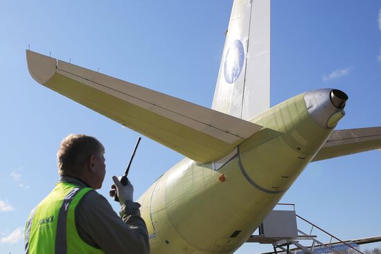 Russia New SSJ Passenger Jet Tests