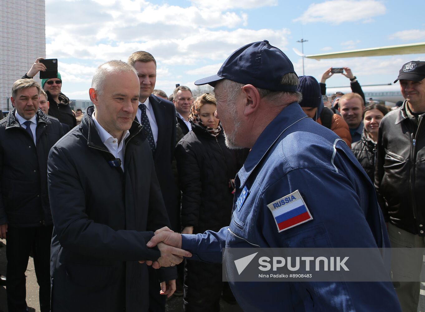 Russia New SSJ Passenger Jet Tests