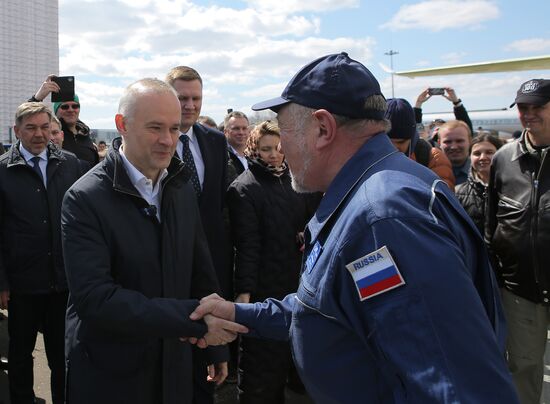 Russia New SSJ Passenger Jet Tests
