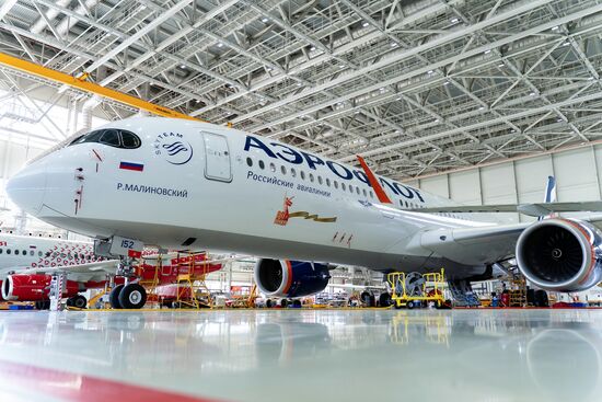 Russia Airlines WWII Victory Anniversary