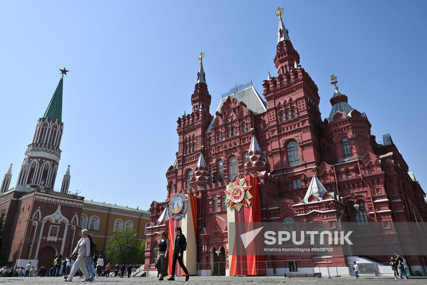 Russia WWII Victory Day Preparations