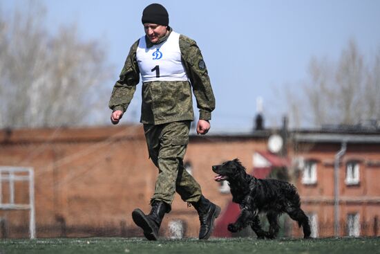 Russia Customs Dog Handlers Competition