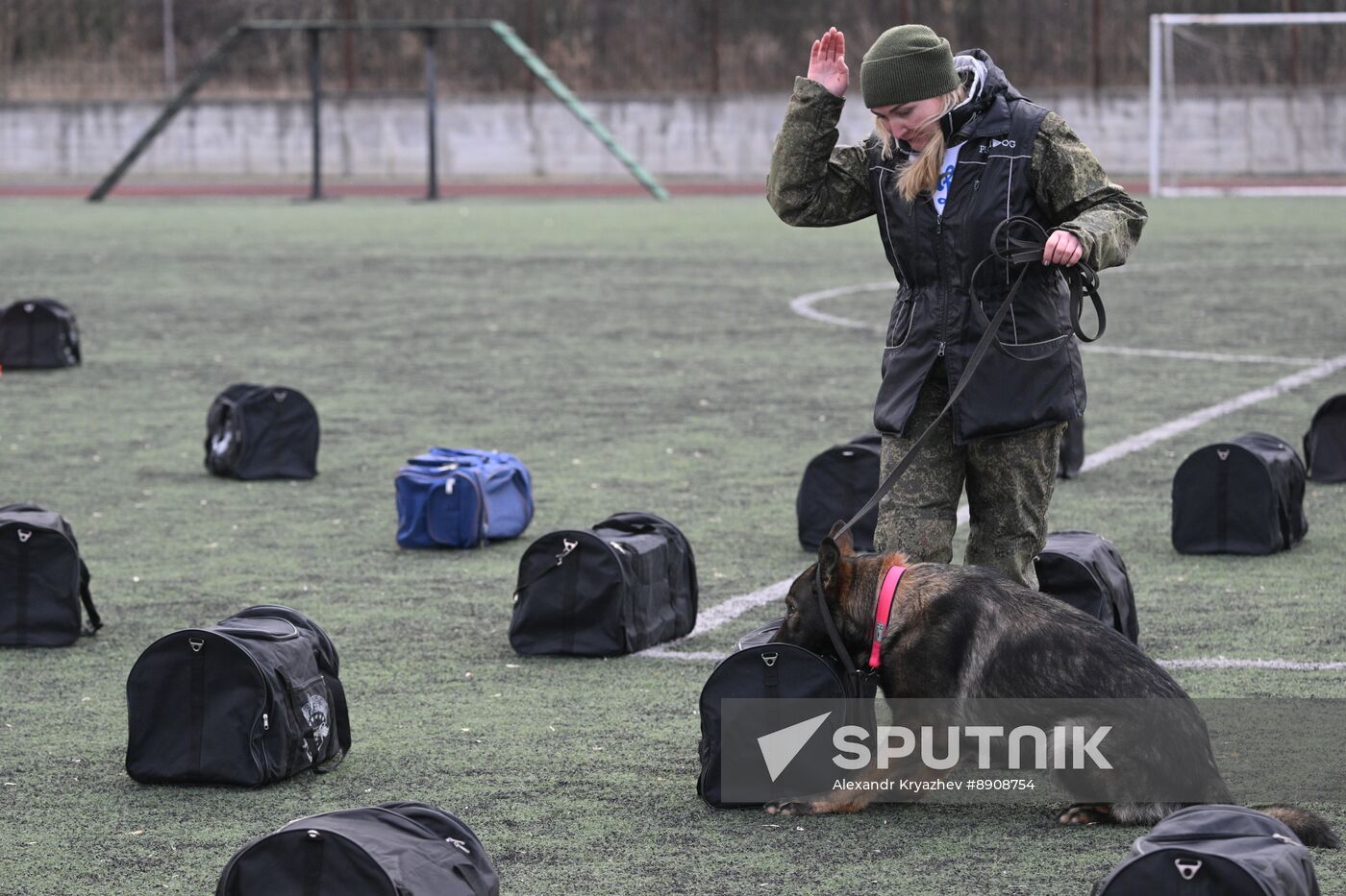 Russia Customs Dog Handlers Competition