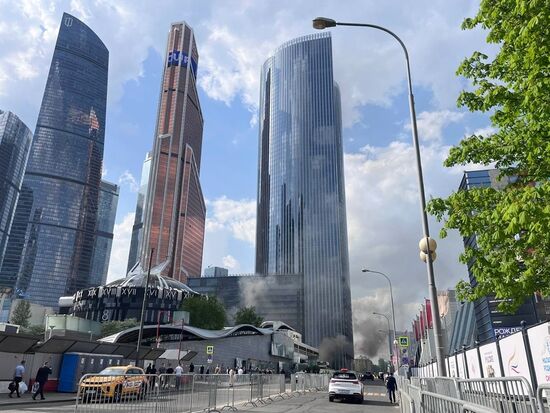 Russia Shopping Mall Fire