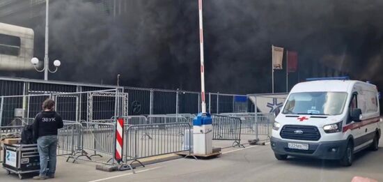 Russia Shopping Mall Fire