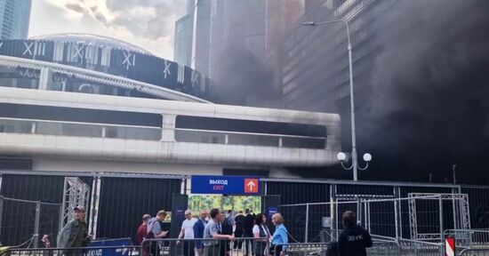 Russia Shopping Mall Fire