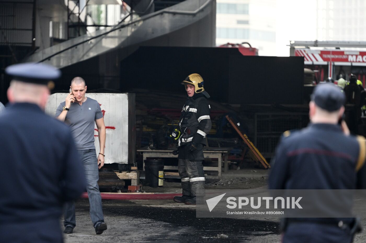 Russia Shopping Mall Fire