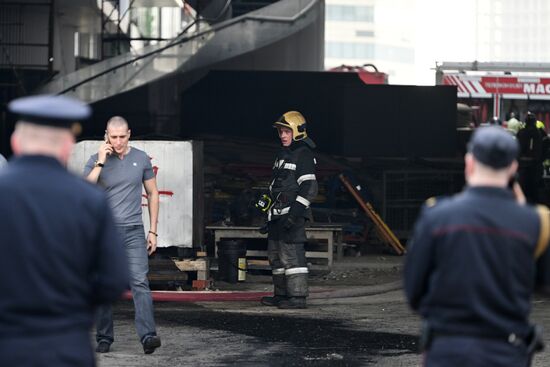 Russia Shopping Mall Fire