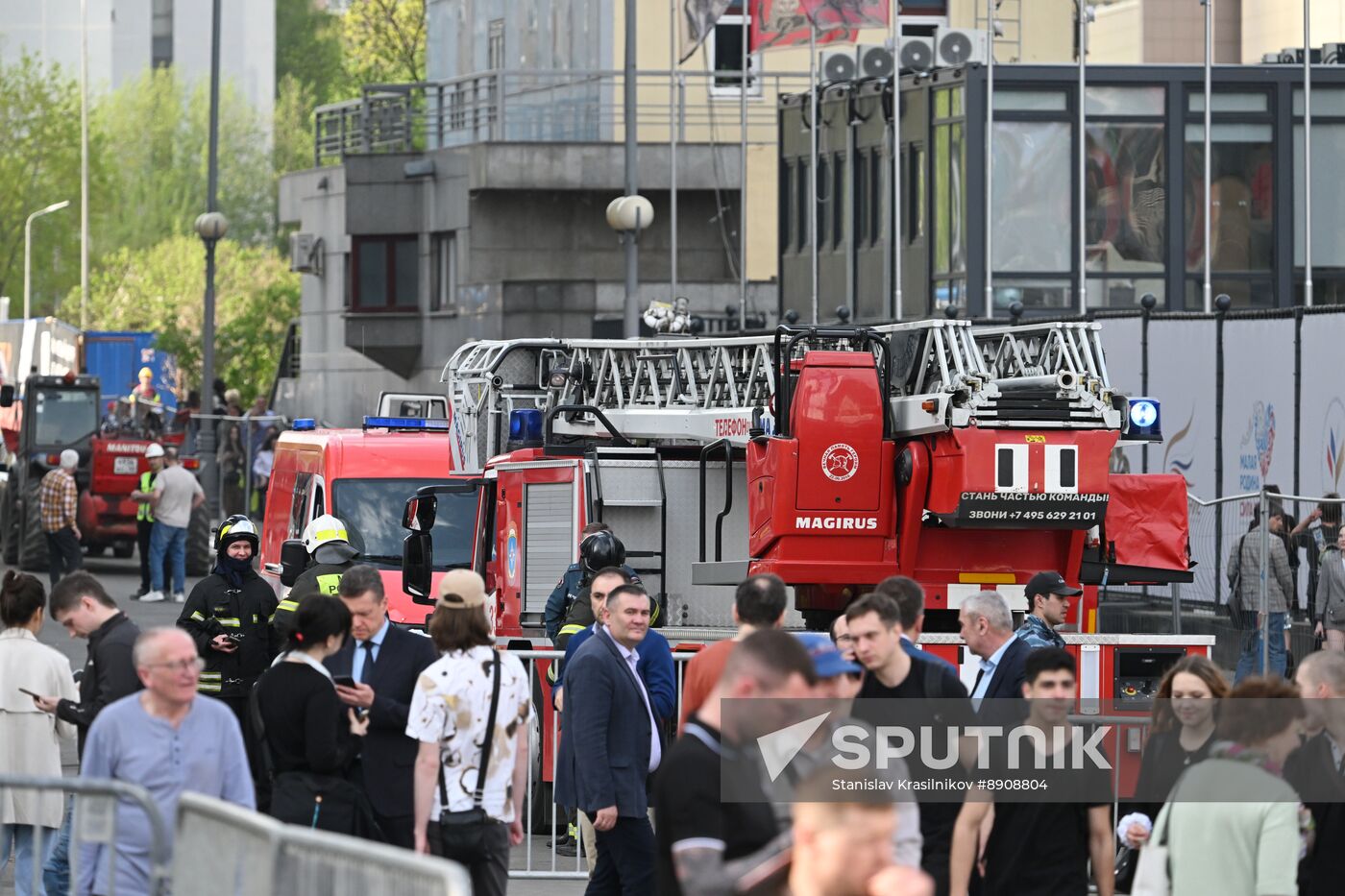 Russia Shopping Mall Fire