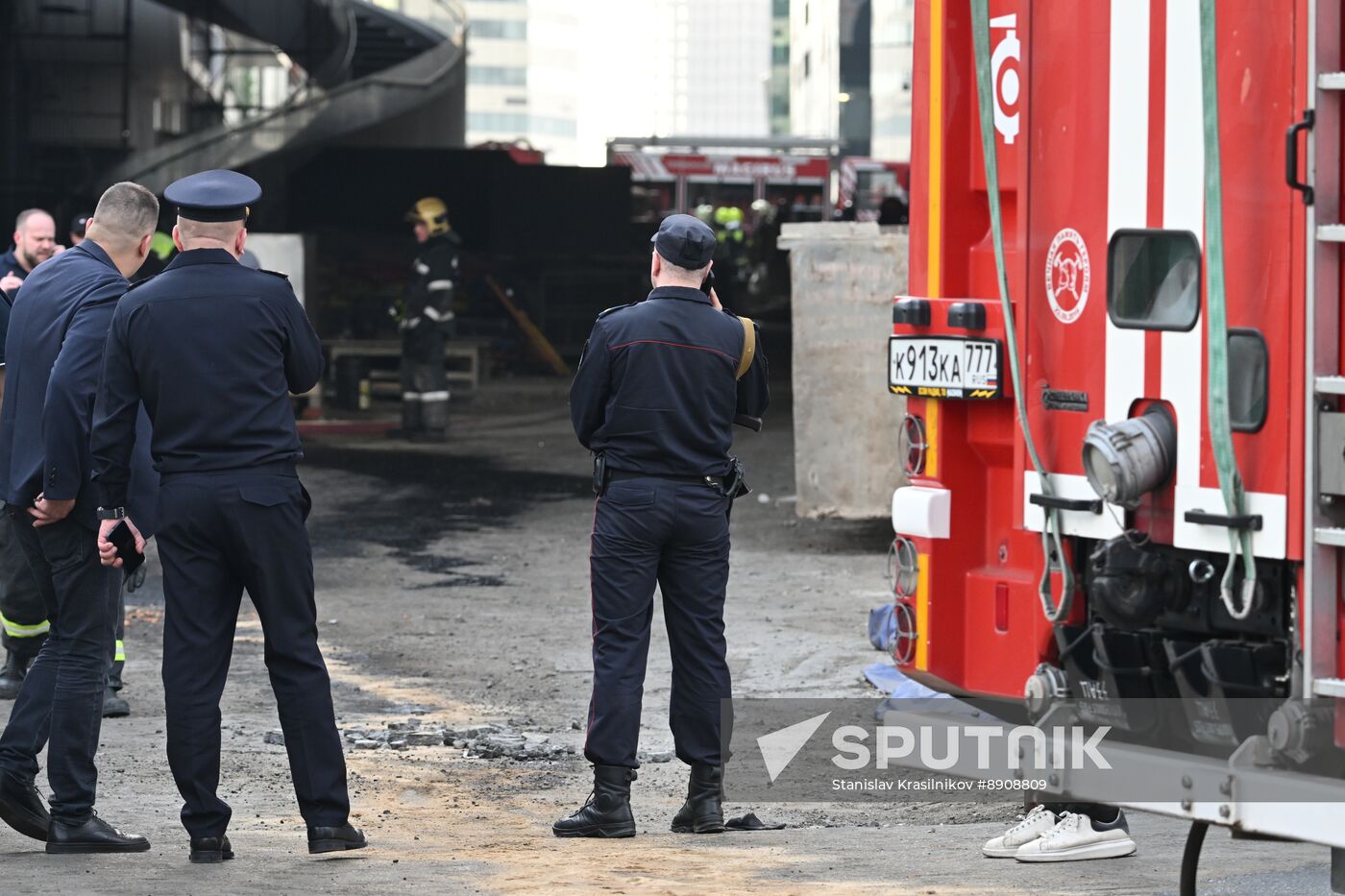 Russia Shopping Mall Fire