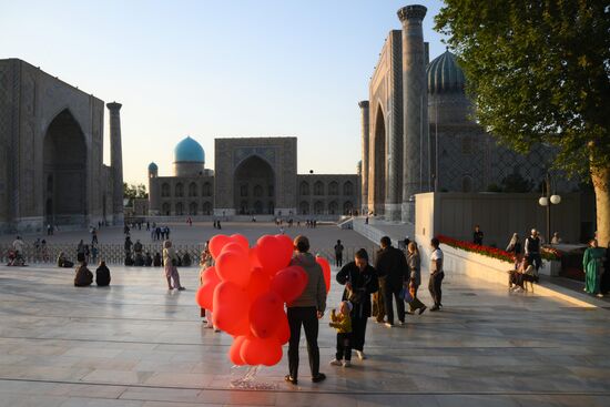 Uzbekistan Samarkand Daily Life