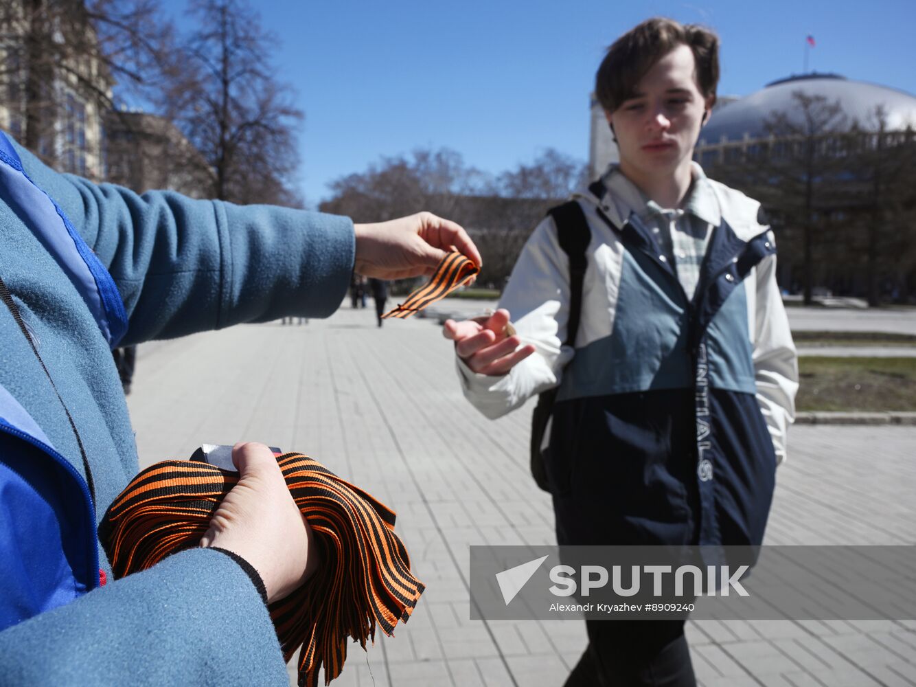 Russia Moldova St George's Ribbon Campaign