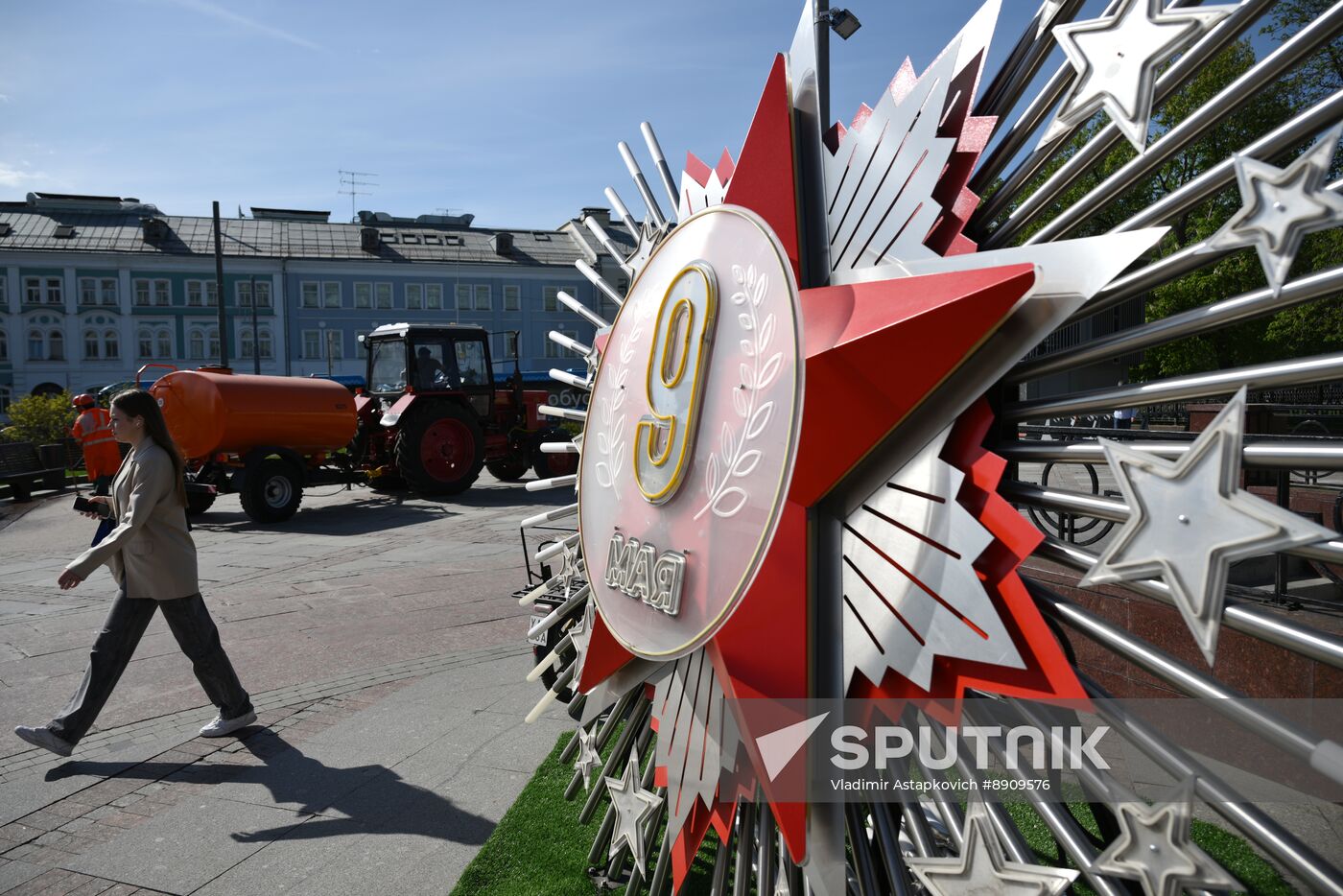 Russia WWII Victory Day Preparations
