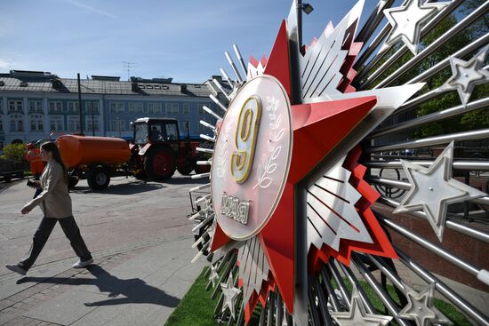Russia WWII Victory Day Preparations