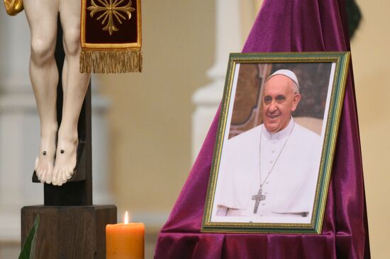 Russia Vatican Pope Francis Death