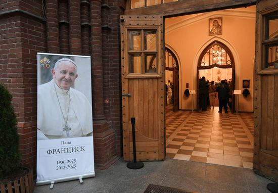Russia Vatican Pope Francis Death