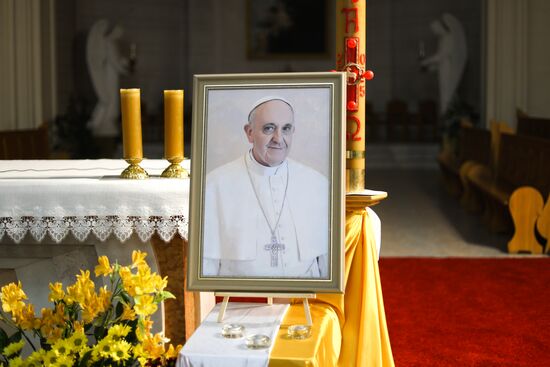 Russia Vatican Pope Francis Death