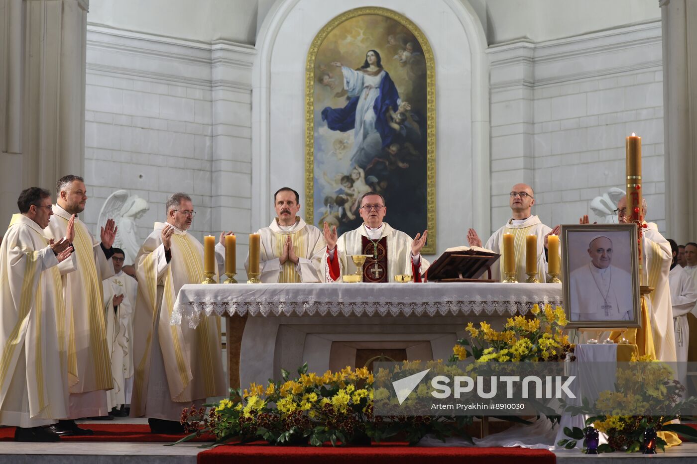 Russia Vatican Pope Francis Death