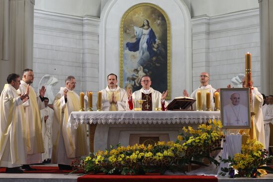 Russia Vatican Pope Francis Death