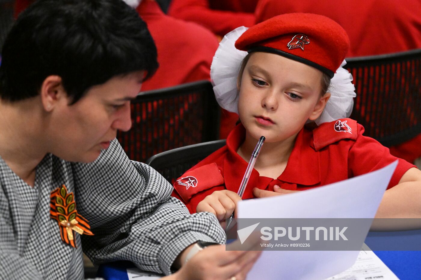 Russia Moldova Victory Dictation Campaign