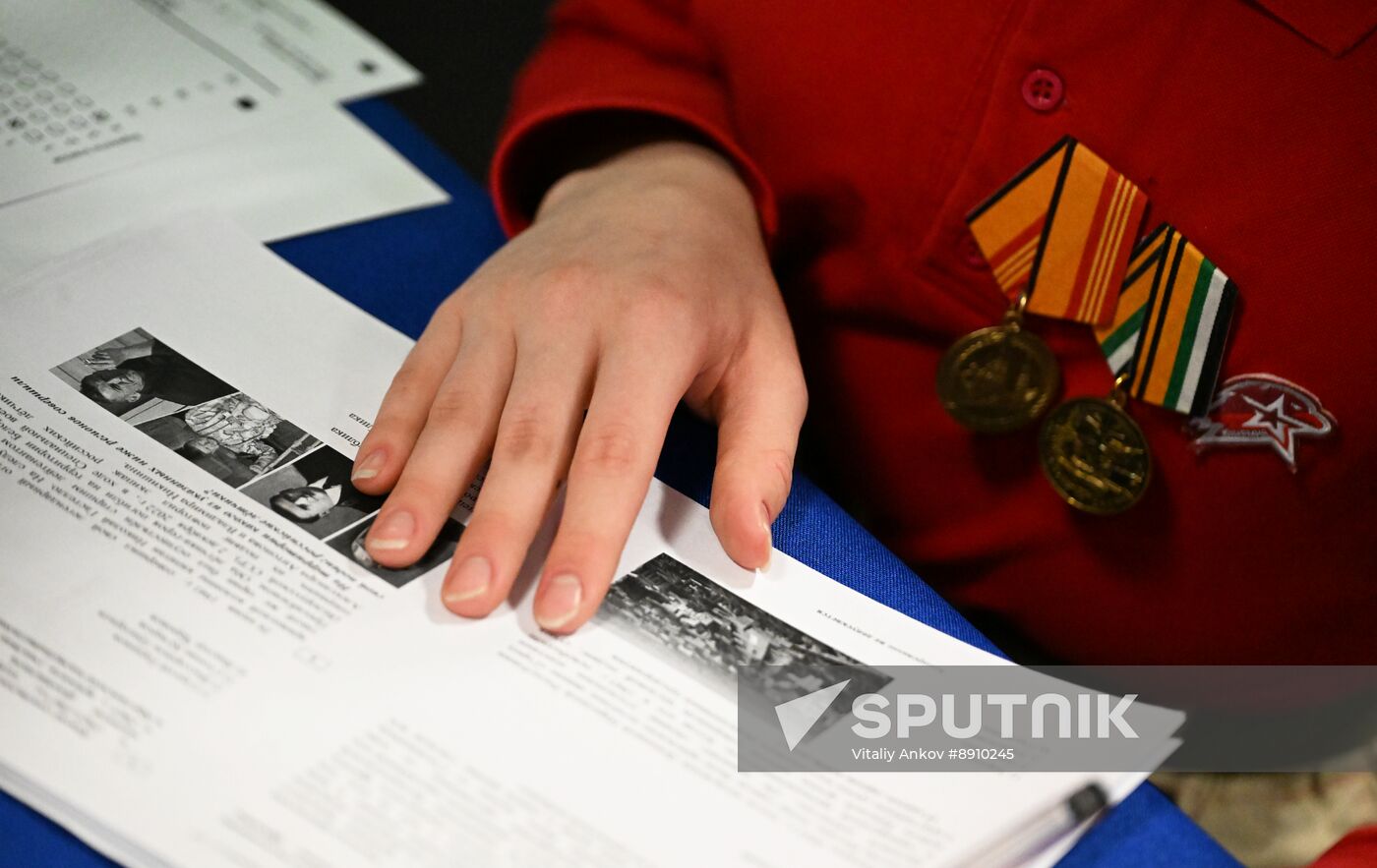 Russia Moldova Victory Dictation Campaign