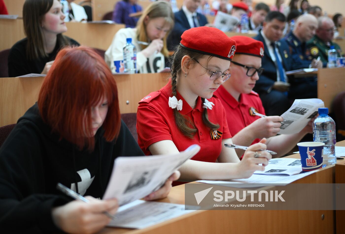 Russia Moldova Victory Dictation Campaign