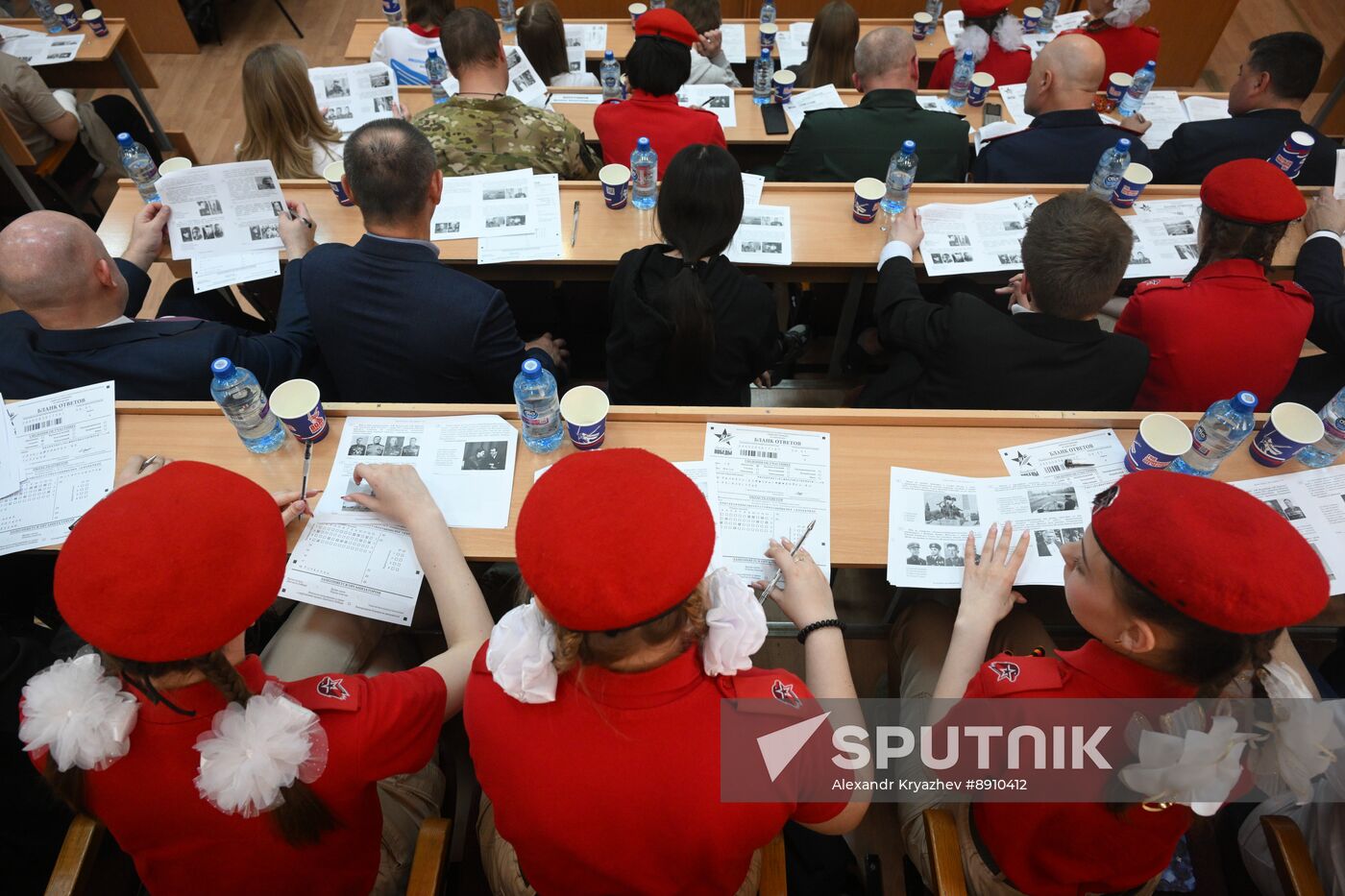 Russia Moldova Victory Dictation Campaign
