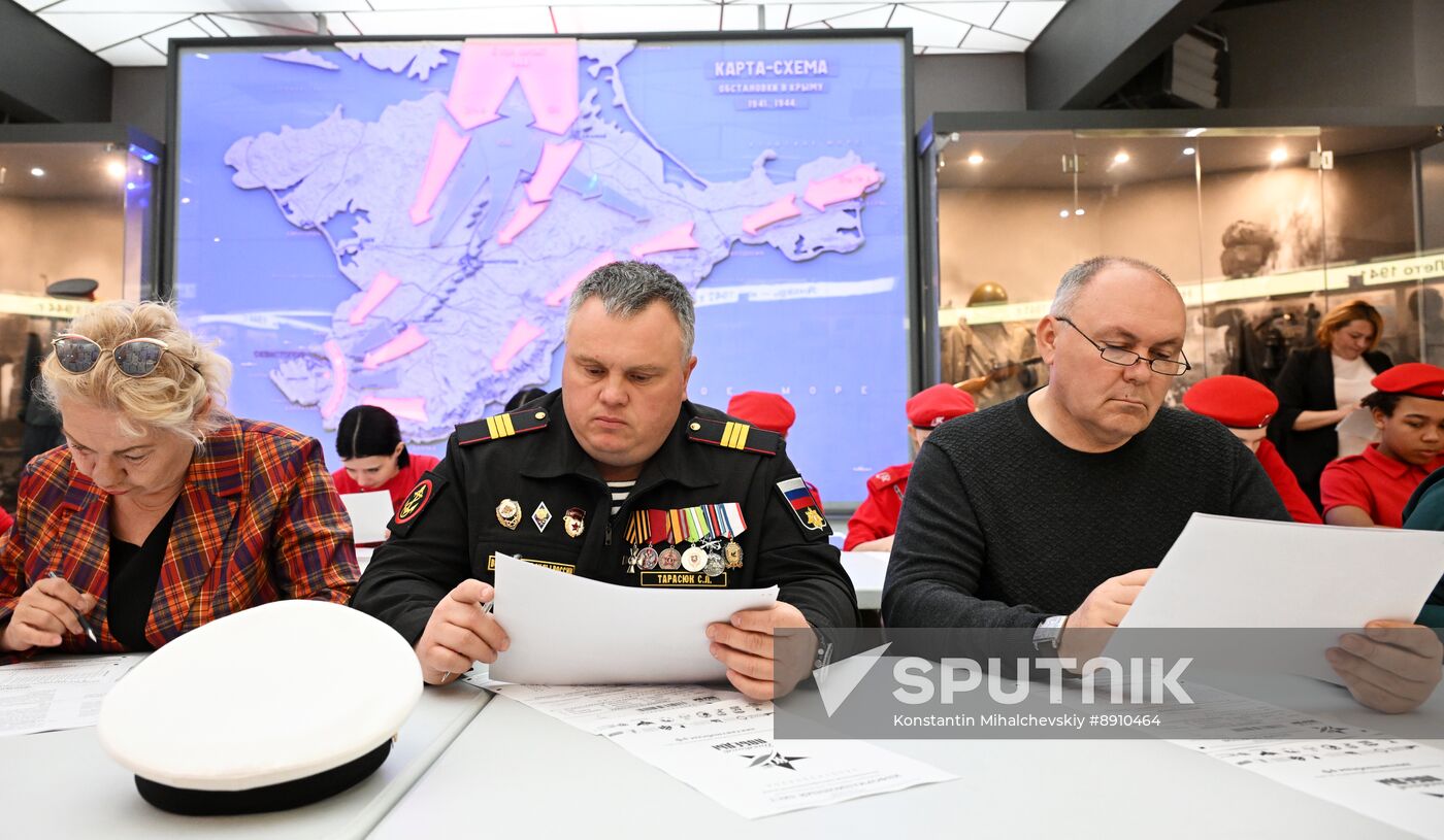 Russia Moldova Victory Dictation Campaign